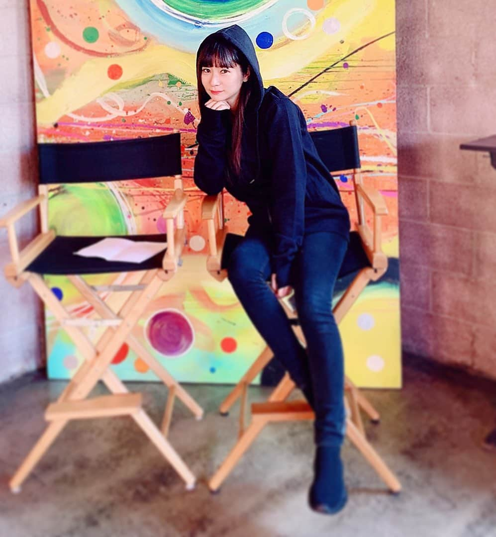 高瀬友規奈さんのインスタグラム写真 - (高瀬友規奈Instagram)「Me waiting on my next scene...🥰 ・ ・ ・ #filming#onset🎥🎬」5月29日 7時19分 - yukina_731