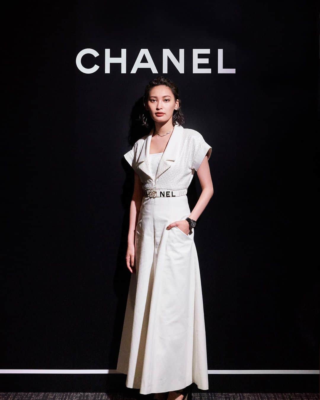 大政絢さんのインスタグラム写真 - (大政絢Instagram)「CHANELを代表するウォッチ「J12」の スペシャルプレビューイベント「DECISIVE SECONDS（決定的瞬間）」に… 私はブラックセラミックのJ12を 特別な瞬間を一緒に刻んで #TheNewJ12 #ItsAllAboutSeconds #CHANELWatches」5月29日 9時19分 - aya_omasa_official