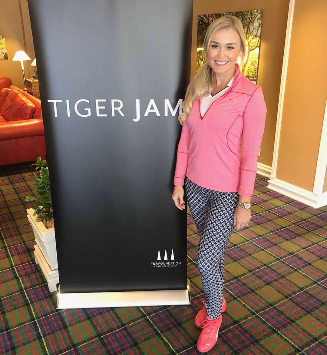 ブレア・オニールさんのインスタグラム写真 - (ブレア・オニールInstagram)「✨It was an honor to be a part of #TigerJam again this year! The @tgrfound is doing amazing things for the next generation thru education! ✨ Proud to be a part of it all this past weekend❤️⛳️ @tgrliveevents」5月29日 9時29分 - blaironealgolf