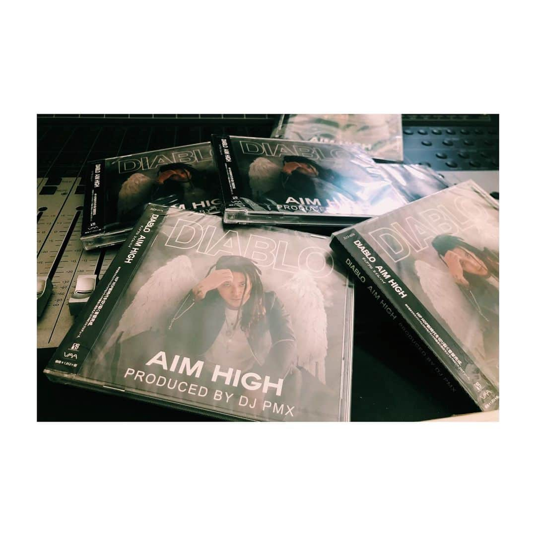 DJ PMXさんのインスタグラム写真 - (DJ PMXInstagram)「CD発売！  DIABLO - AIM HIGH  #diablo #aimhigh」5月29日 9時55分 - djpmx_locohama