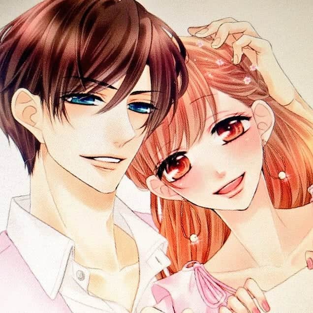 朱神宝のインスタグラム：「今月のチーズ！表紙描かせていただきました❗😊 婚姻届を持っている二人がテーマだったので、いかに幸せそうな顔しているかがポイントでした✨ あとお揃いのピンクの服もご依頼だったのですが、深見に似合うピンクの色合いがなかなか難しかった😌👍 #コヒバニ」