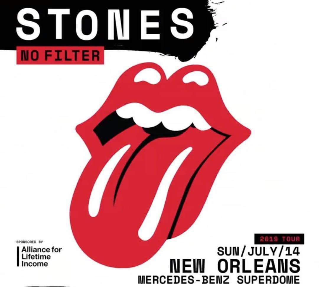 The Rolling Stonesさんのインスタグラム写真 - (The Rolling StonesInstagram)「The fan pre-sale for the Rolling Stones New Orleans show on July 14 starts today at 10am local time, so get ready if you have your code!  The pre-sale will run through to 10pm local time Thurs 30 May & general on-sale commences Fri May 31 at 10am: rollingstones.com/live #stonesnofilter #therollingstones #live #tour #neworleans #presale」5月29日 20時38分 - therollingstones