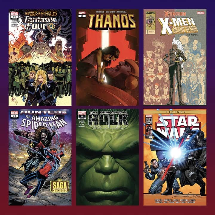 Marvel Entertainmentさんのインスタグラム写真 - (Marvel EntertainmentInstagram)「We're excited to read all the new comics today! What are you adding to your #MarvelPullList? #NCBD」5月29日 20時59分 - marvel