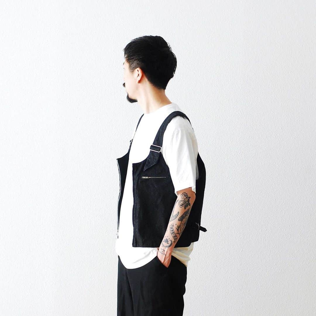 wonder_mountain_irieさんのインスタグラム写真 - (wonder_mountain_irieInstagram)「_ AiE / エーアイイー "DSD Vest -8oz Washed Denim-" ￥28,080- _ 〈online store / @digital_mountain〉 http://www.digital-mountain.net/shopdetail/000000009505/ _ 【オンラインストア#DigitalMountain へのご注文】 *24時間受付 *15時までのご注文で即日発送 *1万円以上ご購入で送料無料 tel：084-973-8204 _ We can send your order overseas. Accepted payment method is by PayPal or credit card only. (AMEX is not accepted)  Ordering procedure details can be found here. >>http://www.digital-mountain.net/html/page56.html _ 本店：#WonderMountain  blog>> http://wm.digital-mountain.info/blog/20190529-1/ _ #NEPENTHES #AiE #ネペンテス #エーアイイー tee→ #VAINLARCHIVE　￥14,040- _ 〒720-0044 広島県福山市笠岡町4-18  JR 「#福山駅」より徒歩10分 (12:00 - 19:00 水曜定休) #ワンダーマウンテン #japan #hiroshima #福山 #福山市 #尾道 #倉敷 #鞆の浦 近く _ 系列店：@hacbywondermountain _」5月29日 21時00分 - wonder_mountain_