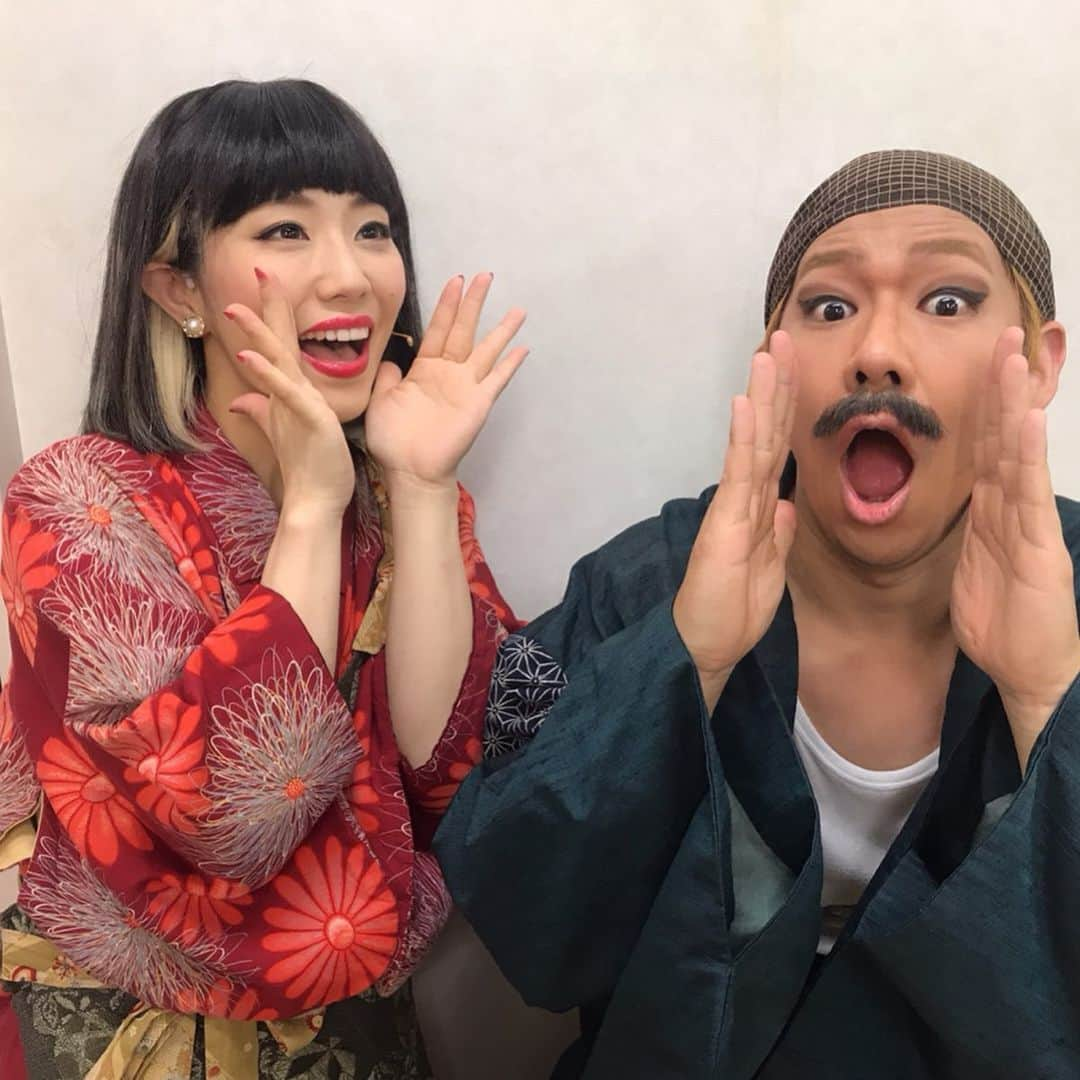 笠松はるさんのインスタグラム写真 - (笠松はるInstagram)「『のべつまくなし』 ありがとうございました✨ 思い出と学びと経験が詰まった幸せな3ヶ月。 まだ終わった感じしないけど、そろそろロスになるのかな。 ・ 清水さん、30Deluxのみんな、宇宙Sixのみんな、むっちゃん、我さん、日野くん、そしてスタッフの皆さん、 仲間にしてくださりありがとうございました✨ ・ 何より応援していただいたお客様 心よりありがとう♡ ・ さようなら🍡 也哉子役大好きでした！ ・ #のべつまくなし #思い出 #お初天神も行ったよ ・ #次は9月にフランスが舞台の作品だよ」5月29日 12時56分 - haru_kasamatsu