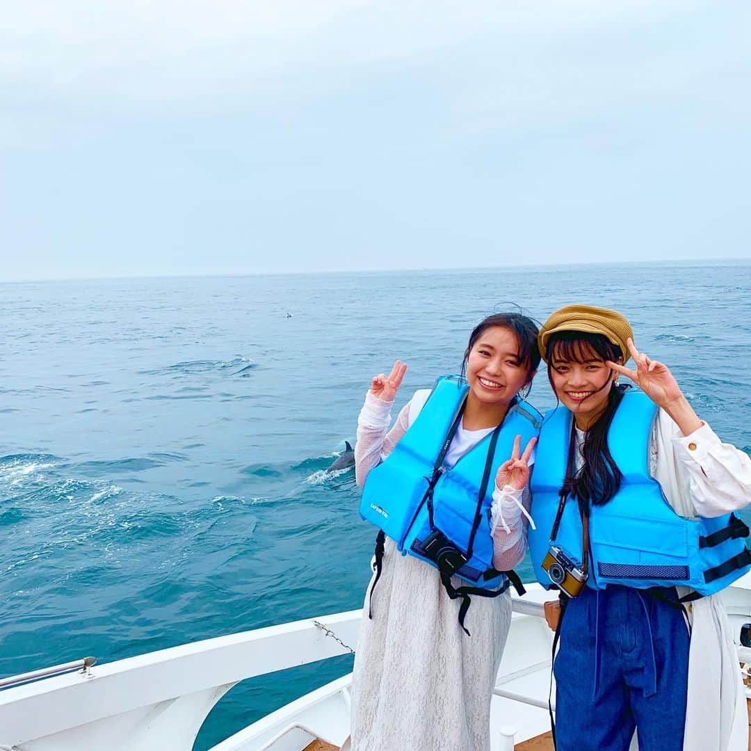 タビフク。さんのインスタグラム写真 - (タビフク。Instagram)「今夜11時からのタビフクはイルカに会える島、熊本天草へ #タビフク #熊本 #天草 #イルカ ＃tabifuku #japan #大原優乃 #新條由芽 #女子旅」5月29日 16時54分 - tabifuku_tbs