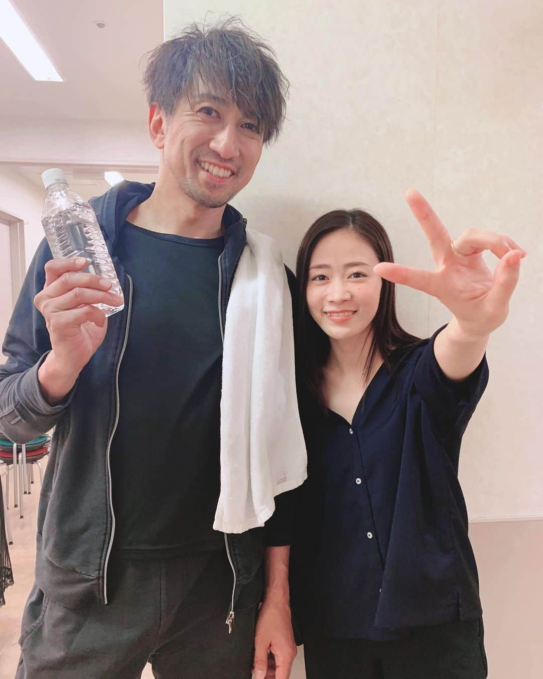 梶原ひかりさんのインスタグラム写真 - (梶原ひかりInstagram)「“ダークアリス” ゲネ観させて頂きました！ 私の先生、今では事務所の先輩、神尾佑さんです☺︎ #身長差」5月29日 18時04分 - hikarikajiwara