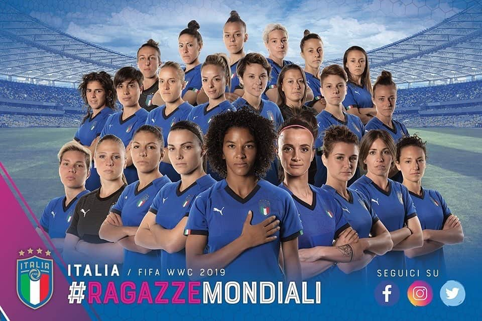 サッカーイタリア代表のインスタグラム