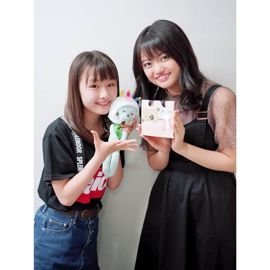 吉川茉優さんのインスタグラム写真 - (吉川茉優Instagram)「生誕イベント観に来てくれたの(*∩ω∩)mayu.♡ ＊ ＊ ＊ #5月28日 #birthday #birthdaypresent #生誕祭 #ハロショ #観に来てくれた #サプライズ登場 #ビックリ #嬉しい #素敵なプレゼントも #本当にありがとう #大好きな仲間 #アプガ2 #アプガプロレス #instagood #instalike」5月29日 19時02分 - mayu_yoshikawa_uug2ki