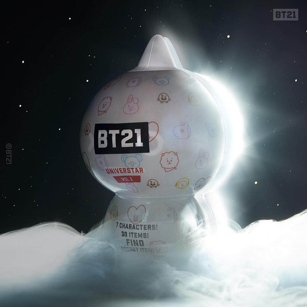 BT21 Stars of tomorrow, UNIVERSTAR!のインスタグラム