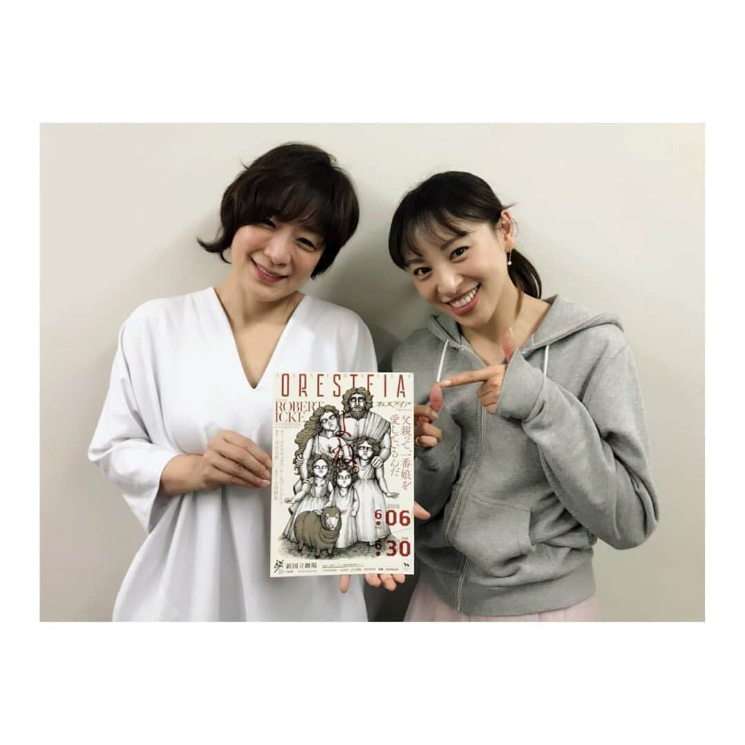 音月桂さんのインスタグラム写真 - (音月桂Instagram)「三鈴さんとご一緒できる日をずっと夢見てきました♡ 作品、役と向き合う誠実な姿勢…熱量を そばで感じることができる毎日… 本当に幸せです☺︎ ☺︎ ☺︎ ・ She is one of the figures that I respect.  #神野三鈴 さん #オレステイア #oresteia #音月桂のLetssmile  #fmfuji #radiko」5月29日 19時11分 - keiotozuki_official