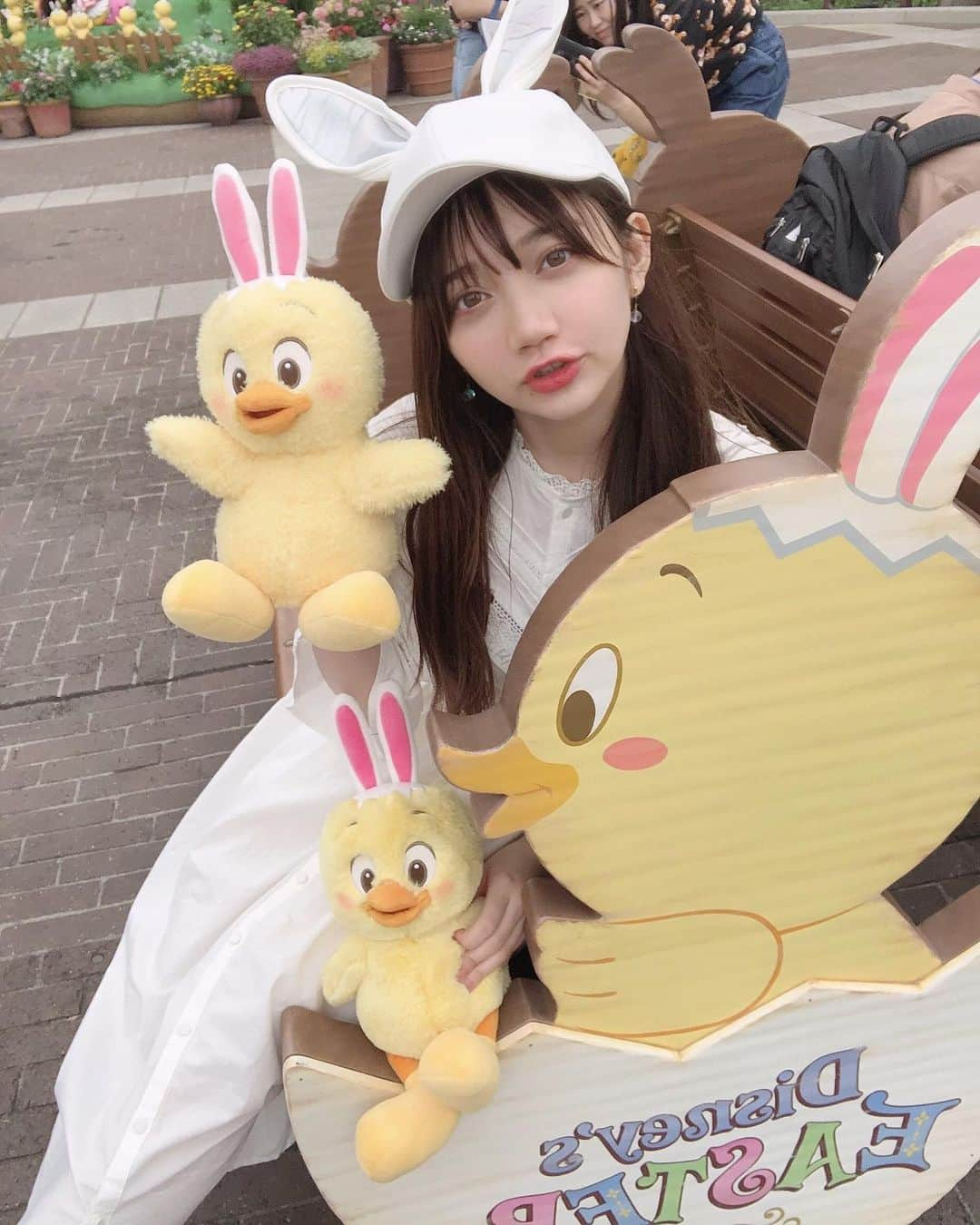 小澤しぇいんさんのインスタグラム写真 - (小澤しぇいんInstagram)「うさピヨを迎えられておざわはとても幸せである🐣💕 #うさピヨ #東京ディズニーシー #ディズニーイースター」5月29日 19時47分 - 1217_shane