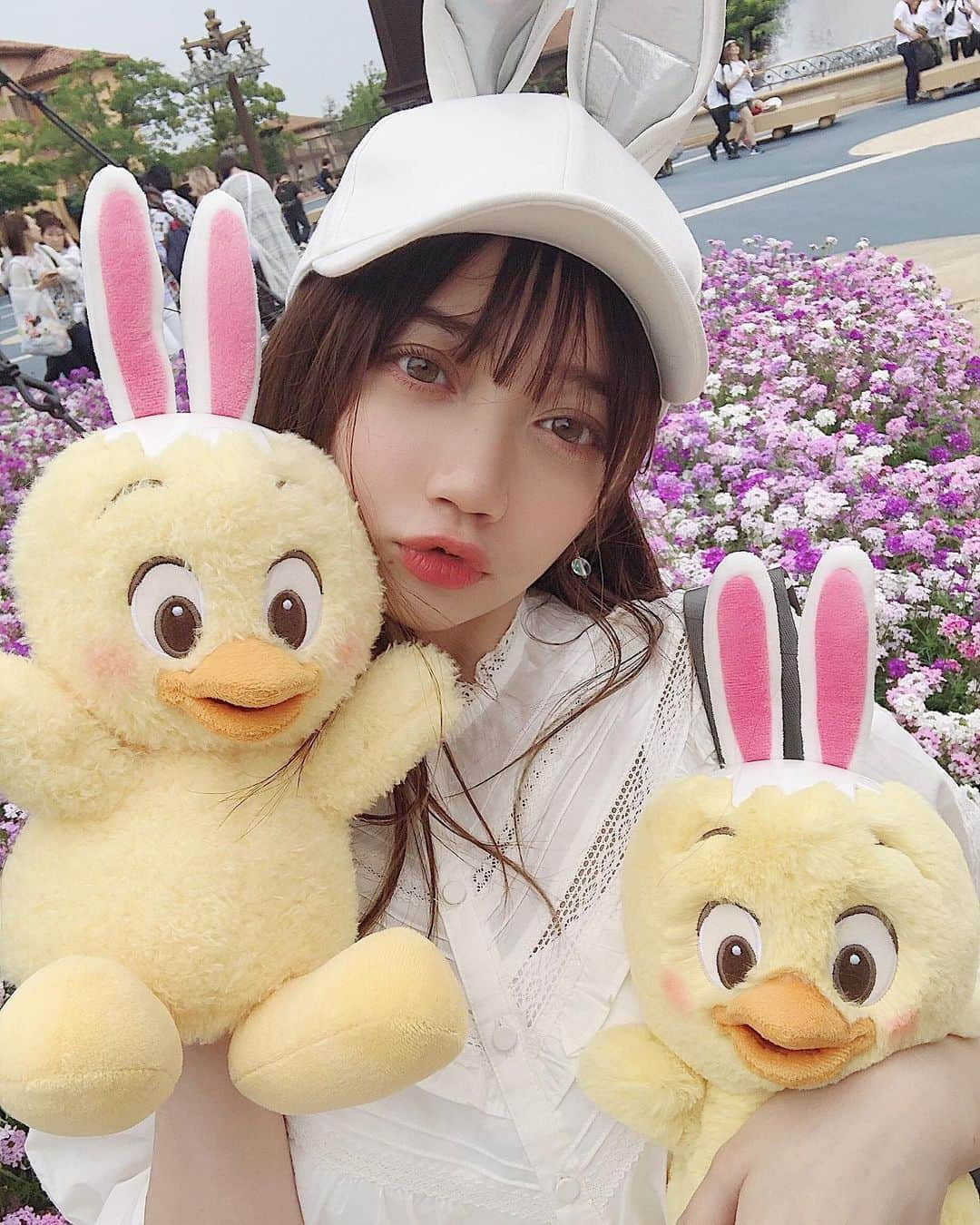 小澤しぇいんさんのインスタグラム写真 - (小澤しぇいんInstagram)「うさピヨフレンズ🐣 #うさピヨ  #東京ディズニーシー #ディズニーイースター」5月29日 19時50分 - 1217_shane