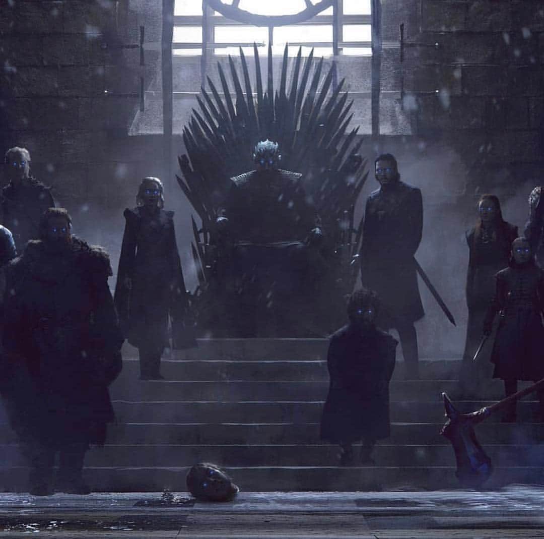 ピーター・ディンクレイジのインスタグラム：「If the Night King won...」