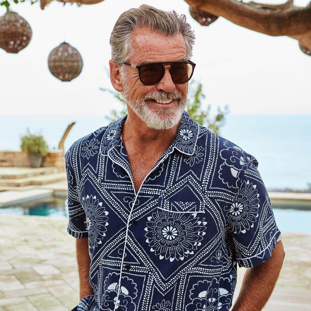 ピアース・ブロスナンさんのインスタグラム写真 (ピアース・ブロスナンInstagram)「esquire photo shoot for