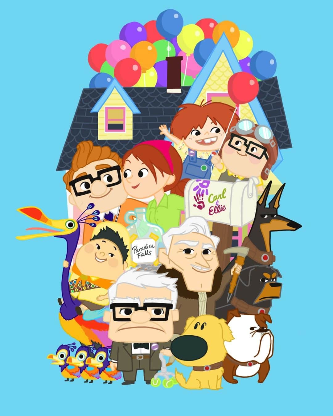 Disneyさんのインスタグラム写真 - (DisneyInstagram)「Celebrating 10 years of timeless adventure. 🎈 Happy Anniversary to @pixar’s Up!」5月30日 6時30分 - disney