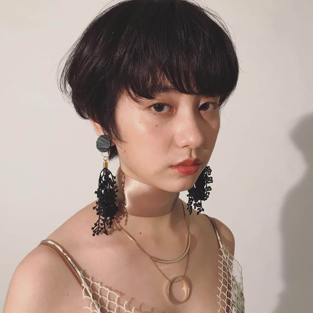 野口和弘のインスタグラム：「マッシュショート。 . 丸みが可愛い。」