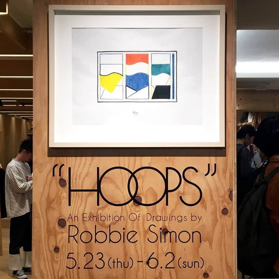 メンズノンノさんのインスタグラム写真 - (メンズノンノInstagram)「#ピルグリムサーフサプライ #アート展 #ロビーサイモン #HOOPS #RobbieSimon #PilgrimSurfSupply @brojazz @reverberationradio @pilgrimsurfsupply」5月29日 22時02分 - mensnonnojp