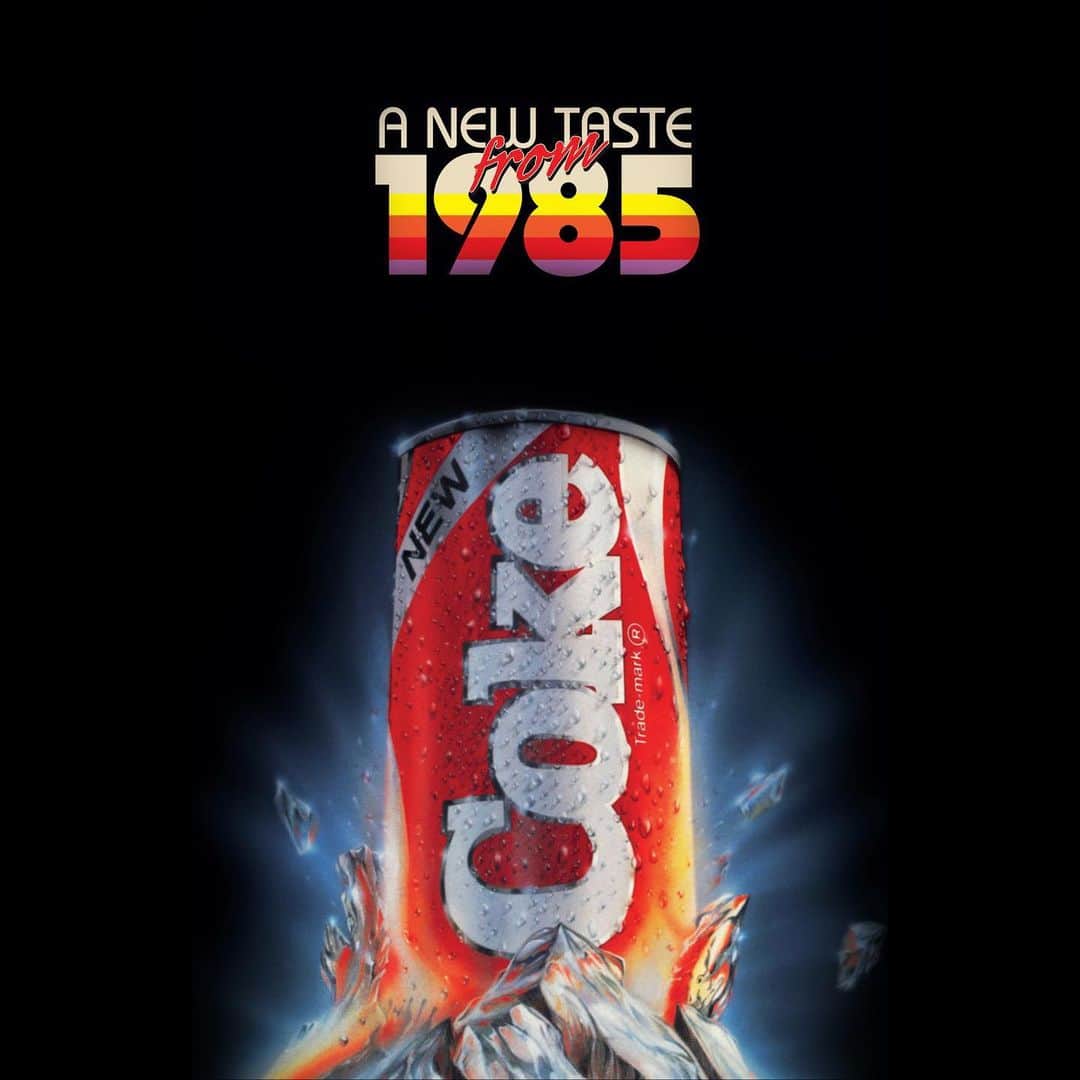 Coca-Colaのインスタグラム：「Chilling like it’s 1985. Grab it while you can! Link in bio. #StrangerThings3 #Enjoy #GiftWithPurchase #LimitedEdition」
