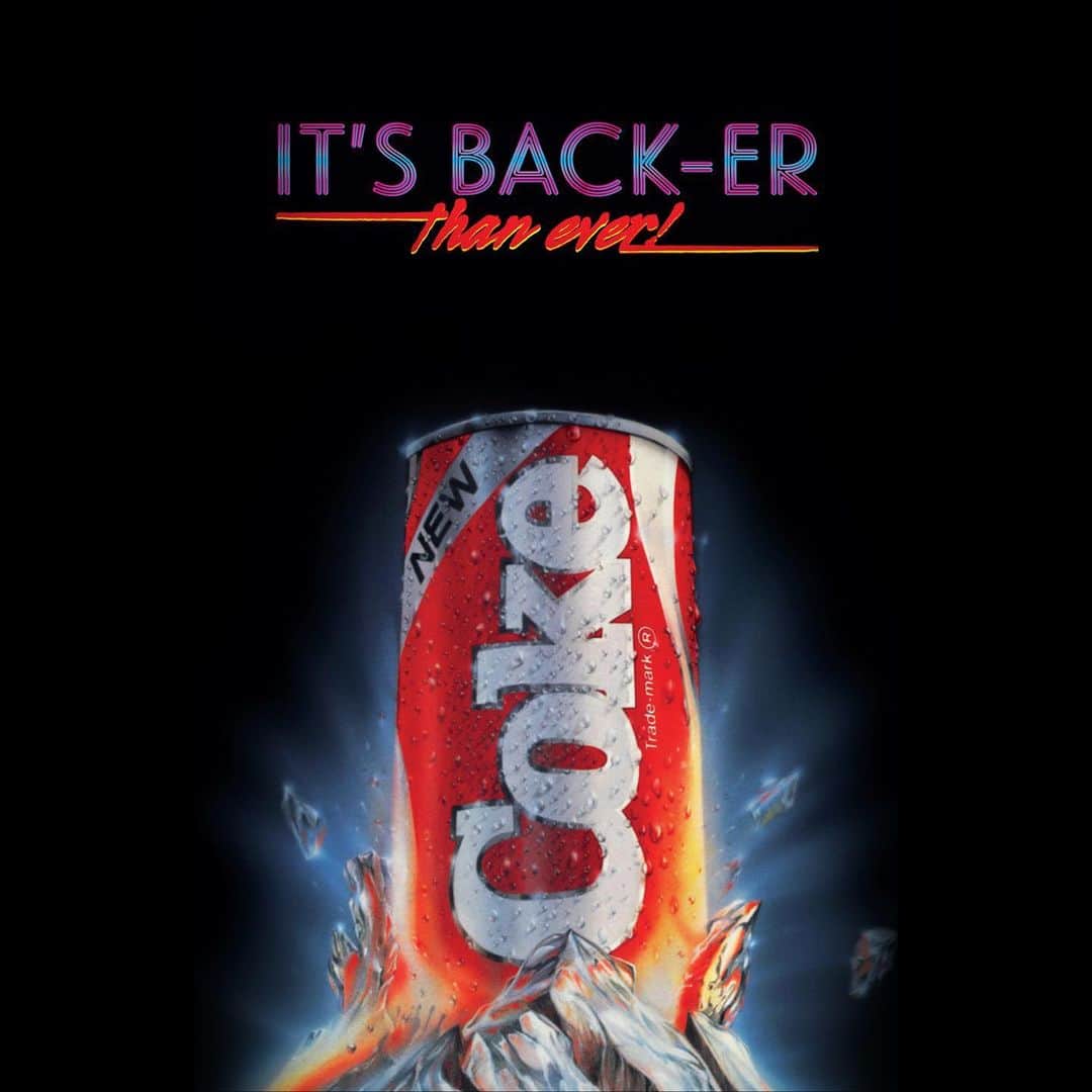 Coca-Colaのインスタグラム：「The most refreshing way to travel back to 1985. Link in bio. #StrangerThings3 #Enjoy #GiftWithPurchase #LimitedEdition」