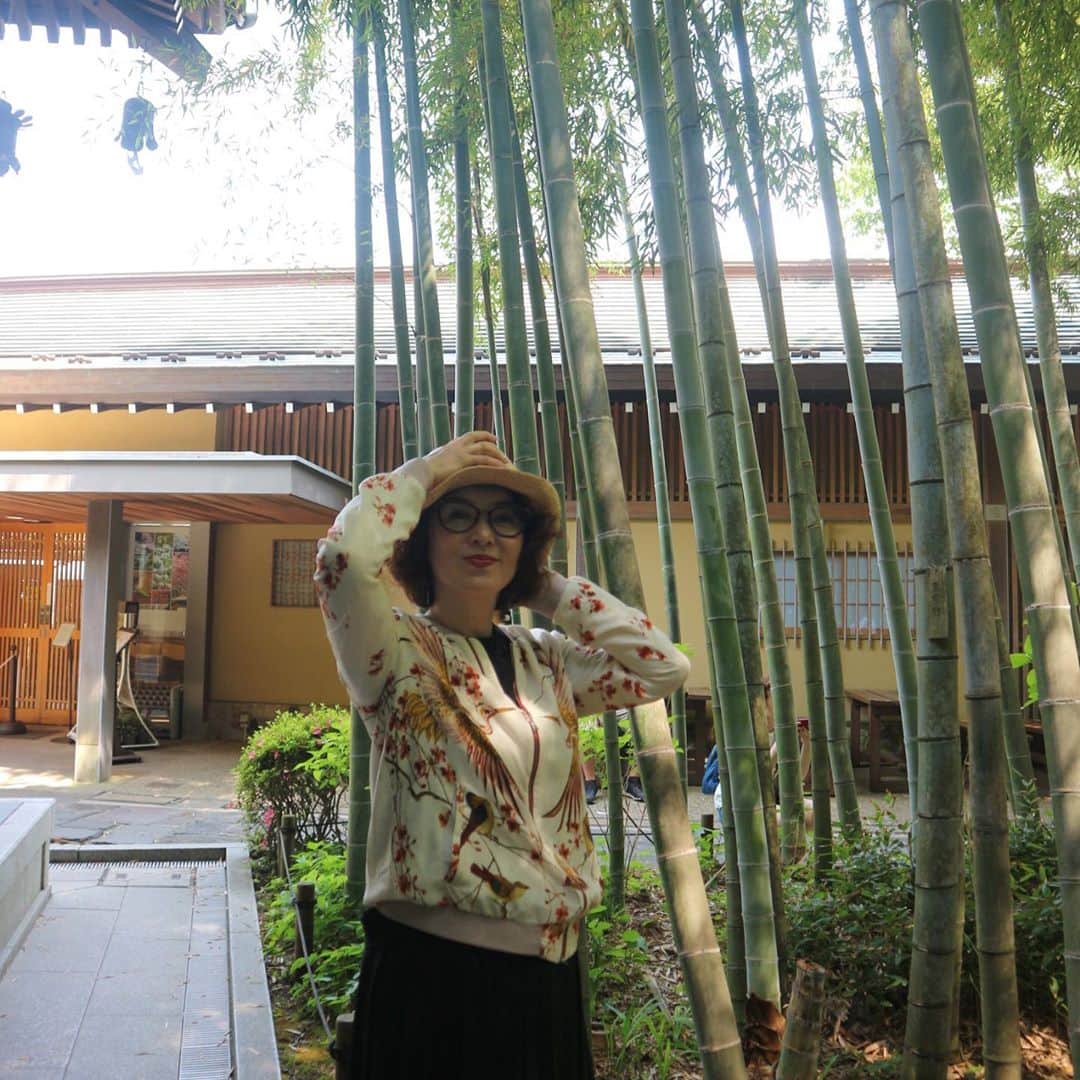 河野景子のインスタグラム：「長谷寺にて。 久しぶりの鎌倉」
