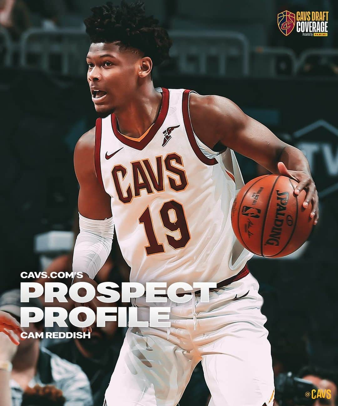 キャブスさんのインスタグラム写真 - (キャブスInstagram)「Length ✔ Athleticism ✔ Shooting range ✔  Our #CavsDraft Prospect Profile for Cam Reddish is LIVE on ‪cavs.com‬!」5月29日 22時58分 - cavs