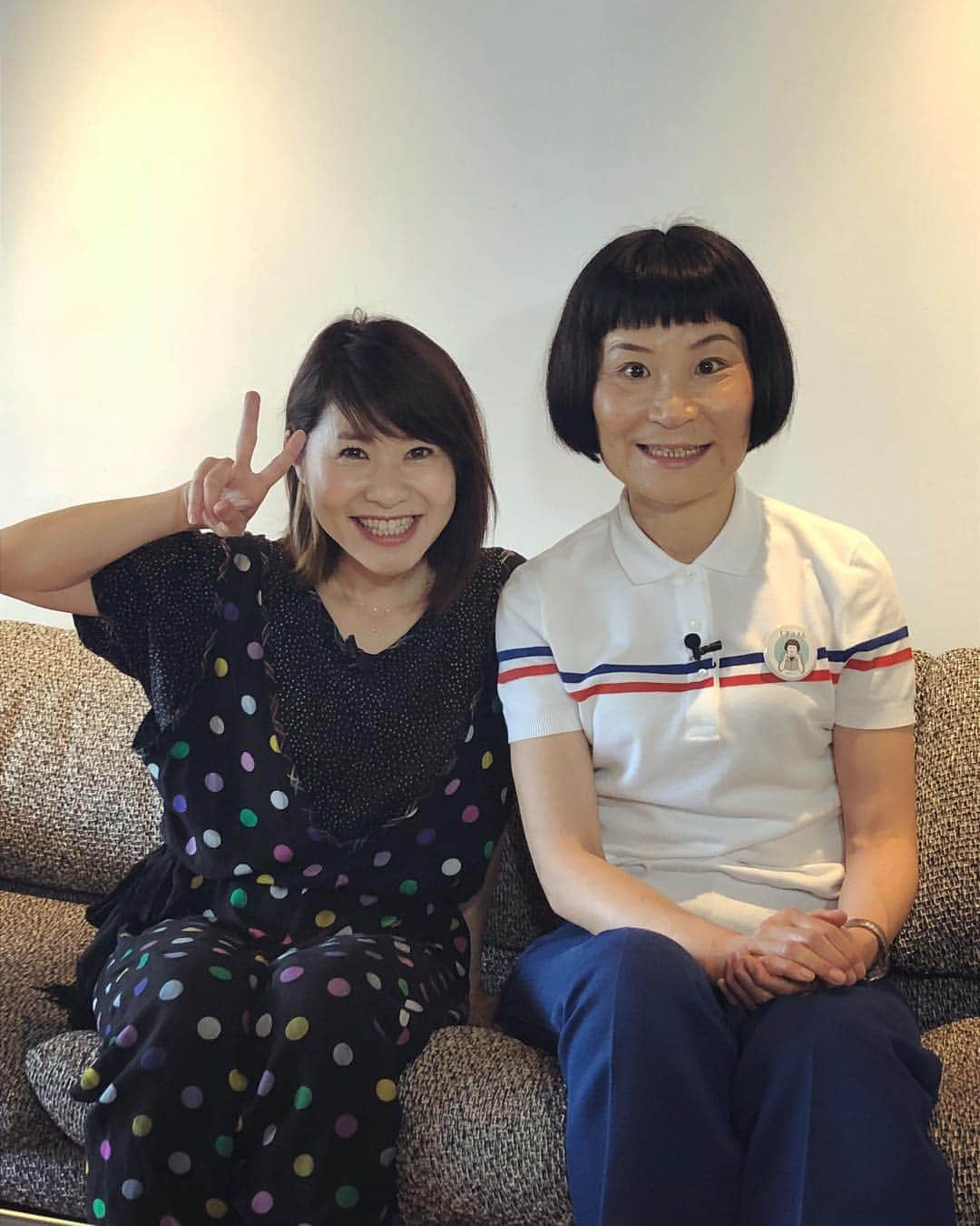 伊藤さとりさんのインスタグラム写真 - (伊藤さとりInstagram)「映画を愛する女優 地元の先輩 小学校の先輩 尊敬する片桐はいりさん #伊藤さとりと映画な仲間たち  7月オンエアに登場。 ケーブルテレビch700 ぴあ映画生活 YouTubeでは 「新・伊藤さとりと映画な仲間たち」 で見られますよ！ まさかの今年ハマった映画が 同じ！ そして「かもめ食堂」の話までw  #新伊藤さとりと映画な仲間たち  #片桐はいり #女優  #映画紹介番組 #対談番組  #テレビ #動画 #ぴあ映画生活  #映画好きな人と繋がりたい  #かもめ食堂 #邦画 #キネカ大森  #おすすめ映画 #映画好きな人と繋がりたい  #映画鑑賞 #大森出身 #地元愛」5月29日 23時06分 - ito_satori