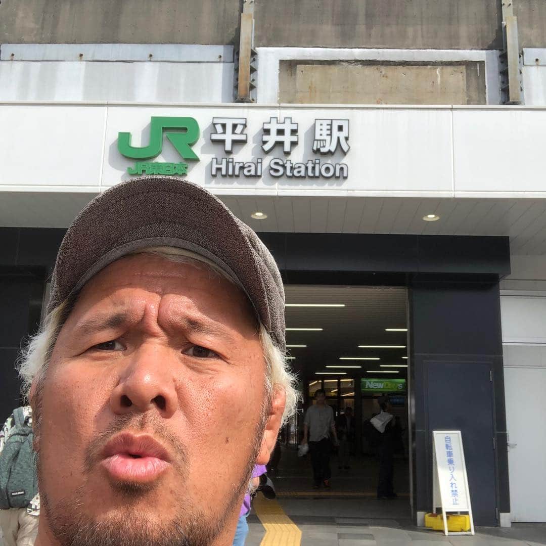 のインスタグラム：「おぅ‼️今日は午後から平井にある喫茶店『ワンモア』に行って取材を受けてきた😆⭐️🎵店の雰囲気とスイーツの素朴ながらでいての激旨さ、マスター&女将さんの人柄😊と終始店内は御客で賑わっていた😁⭐️⤴️⤴️マスター&女将さん、リラックスタイムをThank you⭐️‼️また参上する😆❗️ #喫茶店ワンモア #新日本プロレスリング #スイーツ真壁 #スッキリ」