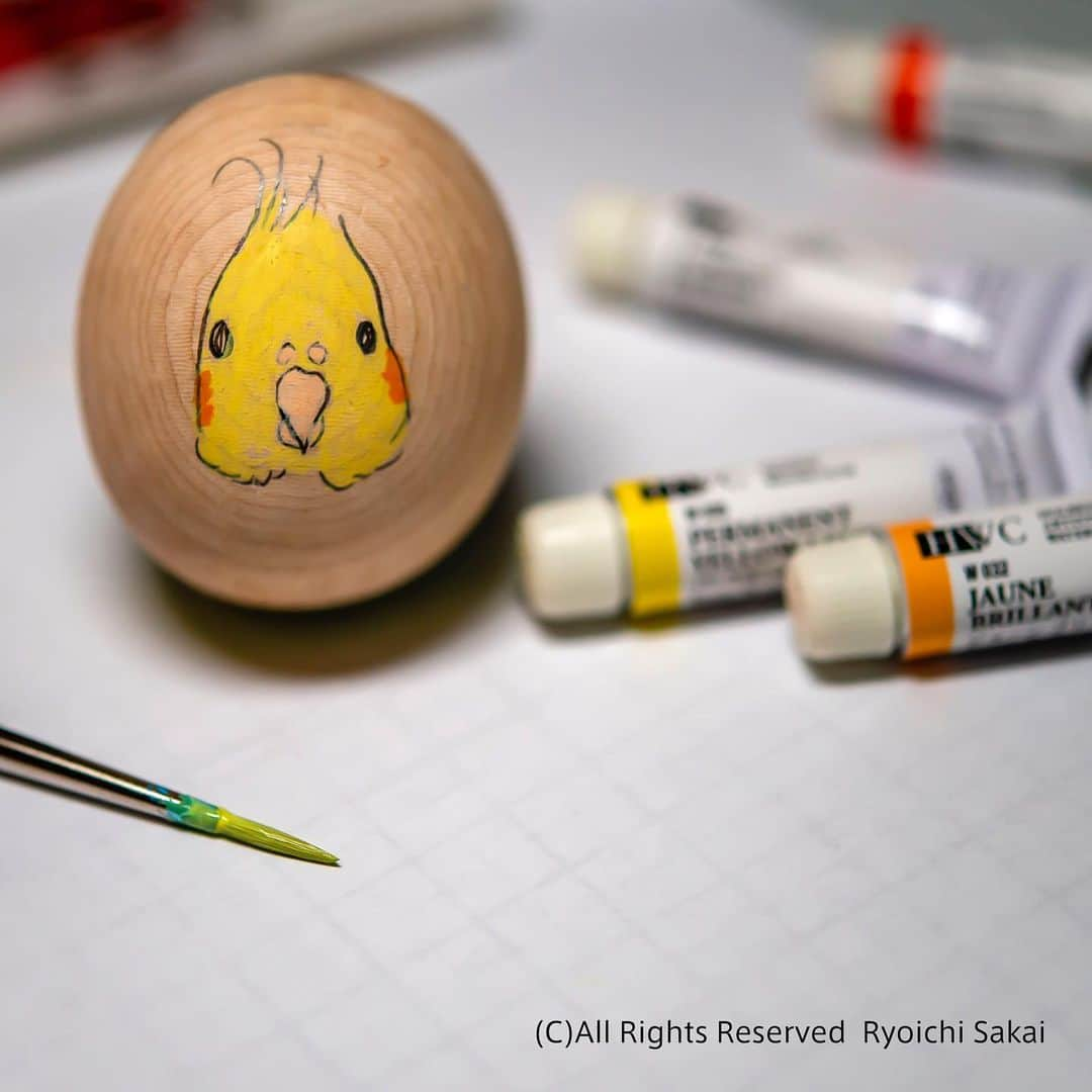 YURAPOi ゆらぽぃさんのインスタグラム写真 - (YURAPOi ゆらぽぃInstagram)「Making what i wanna make. 👨‍🎨🐤💛🥚🎨 描いたり、塗ったり、作ったりしてると頭がすっきりします☺️ (これが好きってものを作っていきたい)」5月29日 23時43分 - ryoichisakai