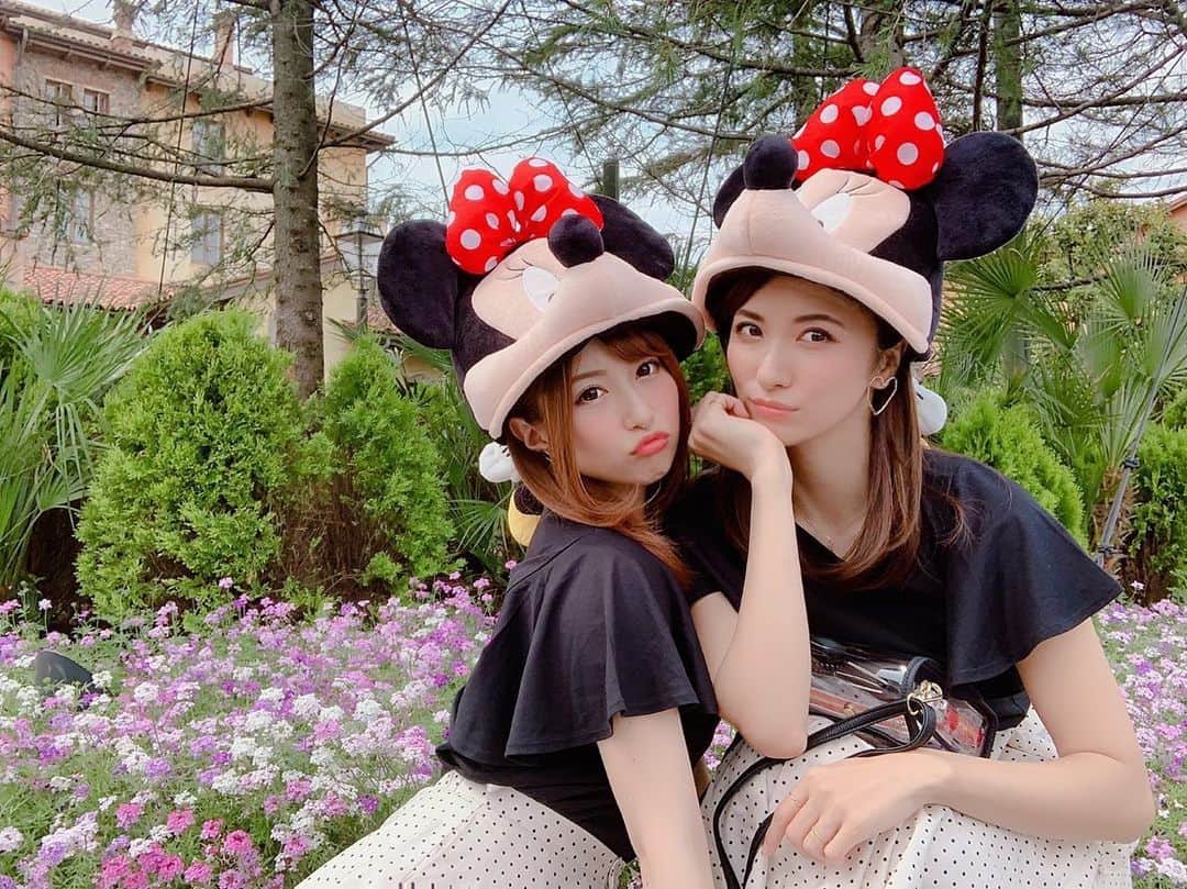 のインスタグラム：「🎀 . . ちゅきちゅきまん。 . . #disneysea #codenate #disney #disneycode #twins #love #ミニー #ちゅき #からの #真顔」