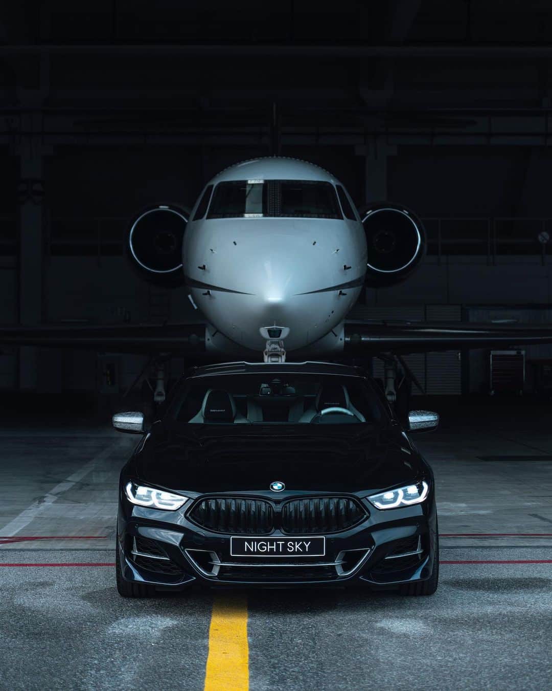 BMWのインスタグラム：「Letting otherworldly imagination take flight.  The BMW Individual M850i NIGHT SKY. __ BMW M850i xDrive Coupé: Fuel consumption in l/100 km (combined): 9.8 - 9.7. CO2 emissions in g/km (combined): 224 - 221, exhaust standard EU6d-TEMP. The values of fuel consumptions, CO2 emissions and energy consumptions shown were determined according to the European Regulation (EC) 715/2007 in the version applicable at the time of type approval. The figures refer to a vehicle with basic configuration in Germany and the range shown considers optional equipment and the different size of wheels and tires available on the selected model. The values of the vehicles are already based on the new WLTP regulation and are translated back into NEDC-equivalent values in order to ensure the comparison between the vehicles. [With respect to these vehicles, for vehicle related taxes or other duties based (at least inter alia) on CO2-emissions the CO2 values may differ to the values stated here.] The CO2 efficiency specifications are determined according to Directive 1999/94/EC and the European Regulation in its current version applicable. The values shown are based on the fuel consumption, CO2 values and energy consumptions according to the NEDC cycle for the classification. For further information about the official fuel consumption and the specific CO2 emission of new passenger cars can be taken out of the „handbook of fuel consumption, the CO2 emission and power consumption of new passenger cars“, which is available at all selling points and at https://www.dat.de/angebote/verlagsprodukte/leitfaden-kraftstoffverbrauch.html.」