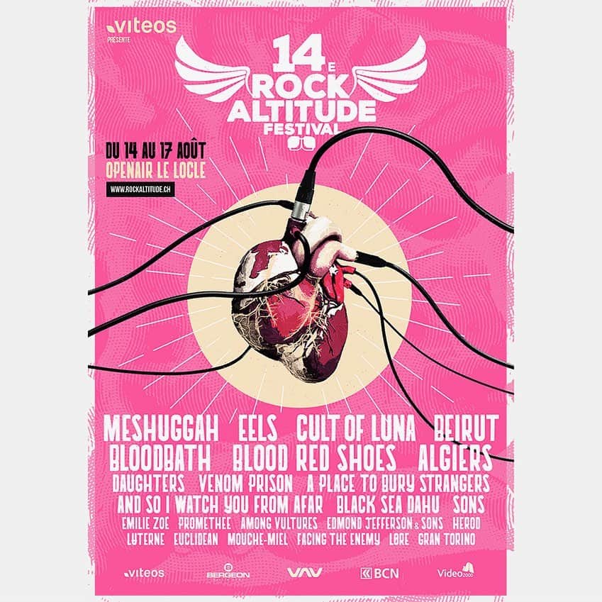 A Place to Bury Strangersさんのインスタグラム写真 - (A Place to Bury StrangersInstagram)「We are super pumped to be playing @rockaltitude Festival on August 17th with: @beirutband @algierstheband @sonsband @blackseadahu @luterne @grantorinorock  Plus @daughters.official & @eelstheband & @cultofluna & @officialbloodbath & @bloodredshoesuk & more  In Le Locle,  Switzerland.  Tickets are available here:  https://raf.ticketack.com/screening/buy/75de4ebf-35b1-48e6-88aa-c08a78a4cc29  #beirutband #algiersband #rockaltitude #festival #switzerland #aptbs #aplacetoburystrangers #sonsband #blackseadahu #daughttersband #eels #eelsband #cultofluna #bloodbath #bloodredshoes」5月30日 1時03分 - aptbs