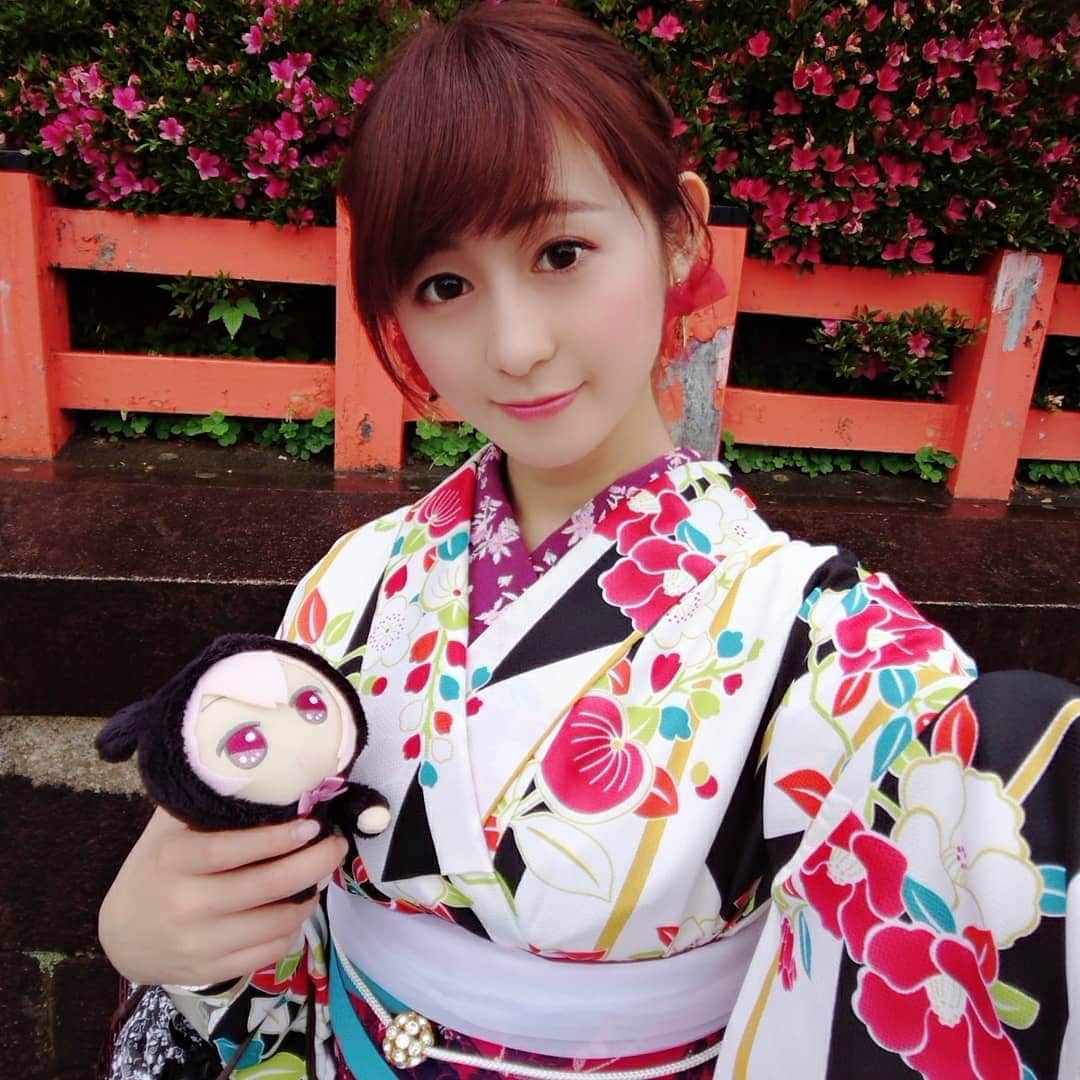 星空もあさんのインスタグラム写真 - (星空もあInstagram)「京都旅行楽しかったなぁ☺️☺️ #av女優 #京都 #京都旅行 #正寿院 #mashora #実は京都で着物着たの初めて」5月30日 1時19分 - hoshizora_moa