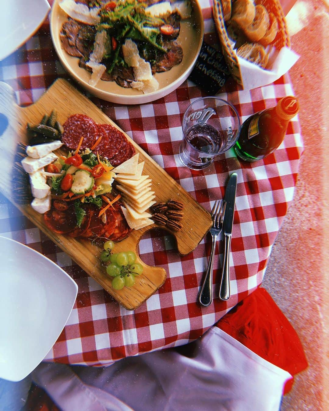 IVANさんのインスタグラム写真 - (IVANInstagram)「* 🌺🧀🥓🥬🍽 Mexicoなのにタコスじゃない日 🦋🐌 #Mexico#lunch#yum #時差ボケ♡」5月30日 1時23分 - fresanaca