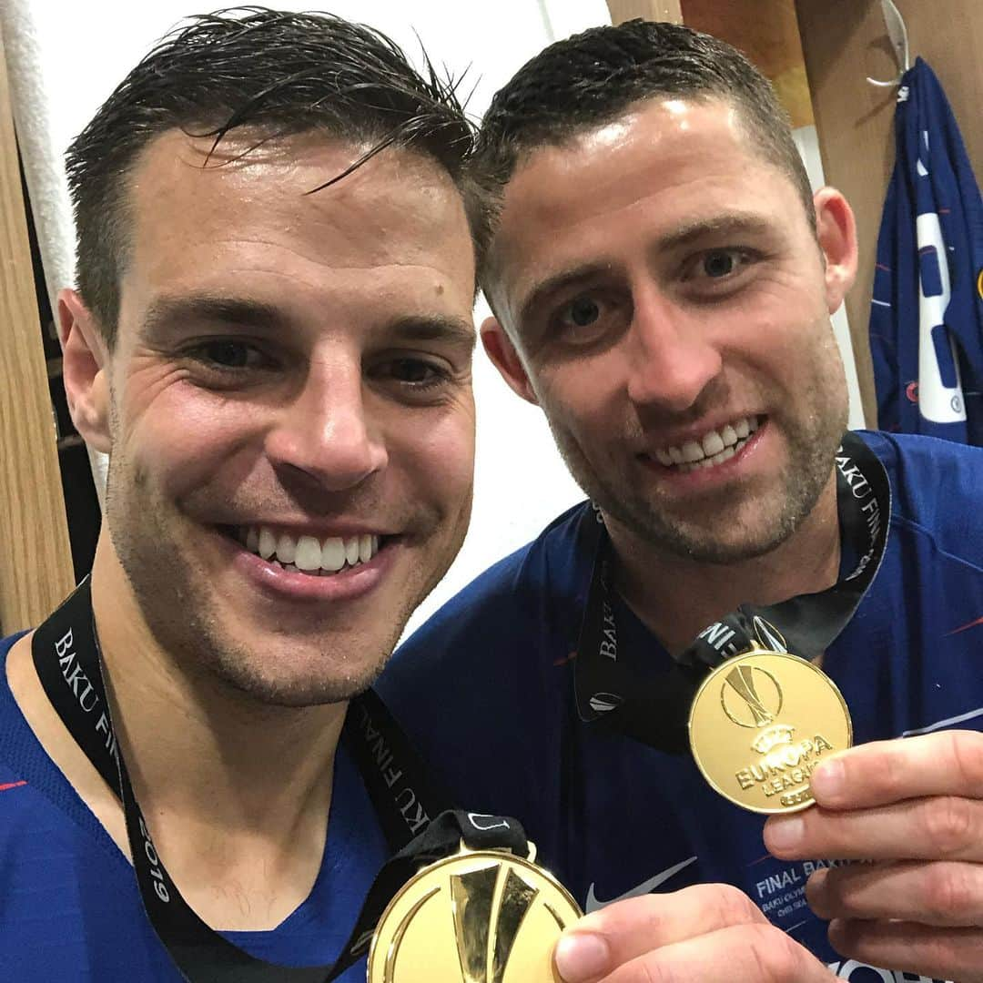 セサル・アスピリクエタさんのインスタグラム写真 - (セサル・アスピリクエタInstagram)「#6yearschallenge🏆🔵 @chelseafc」5月30日 6時55分 - cesarazpi