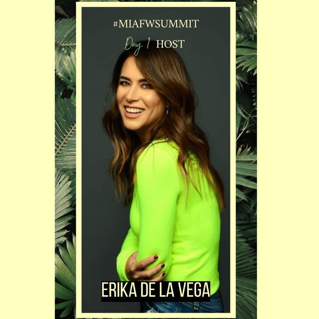 Erika De La Vegaさんのインスタグラム写真 - (Erika De La VegaInstagram)「Mañana nos vemos en el  #MiamiFashionWeekSummit que conectará a estudiantes, clientes y expertos de la industria de la moda, y donde compartirán sus conocimientos e ideas sobre los retos que enfrenta la industria hoy en día. Vayan que todo el mundo va ir vestido lindo.  Los tickets en eventbrite.com  #miafwsummit」5月30日 1時43分 - erikadlvoficial