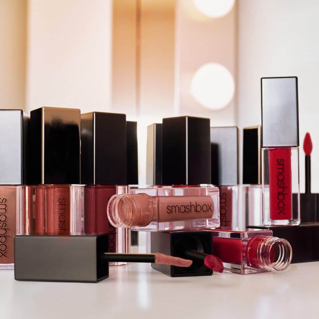 Smashboxのインスタグラム：「Gotta collect 'em all. What shade of Always On Liquid Lip do you wear? 💋💋 #CrueltyFree」