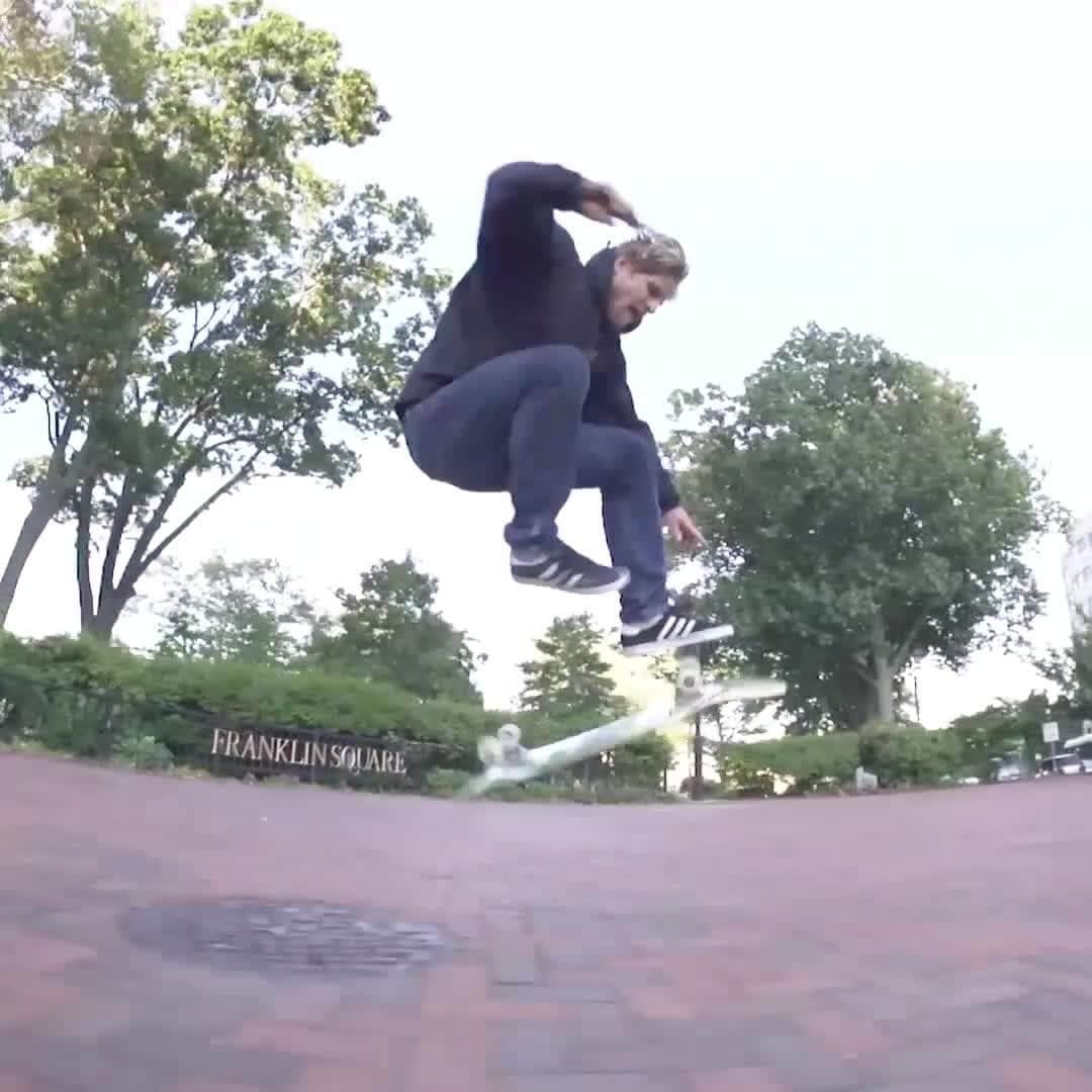 adidas Skateboardingのインスタグラム：「Always on point /// From Here to There clips with @dennisbusenitz2 and @jakedonnelly • #adidasSkateboarding | 🎥 @fulton7」