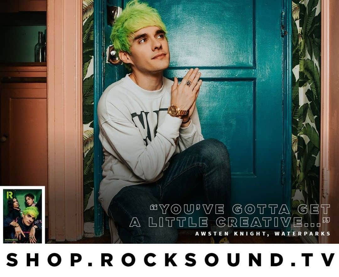 Rock Soundさんのインスタグラム写真 - (Rock SoundInstagram)「HE'S ON THE COVER THIS MONTH BUT HE'S ALSO GIVING ADVICE INSIDE. IT'S TIME TO ASK AWSTEN!⠀ ⠀ WE HAD TO GET A NEW PHOTO TO ACCOMPANY HIS COLUMN. BECAUSE HIS HAIR IS DIFFERENT NOW. ⠀ ⠀ OKAY COOL BUY ROCK SOUND FROM SHOP.ROCKSOUND.TV」5月30日 3時13分 - rocksound