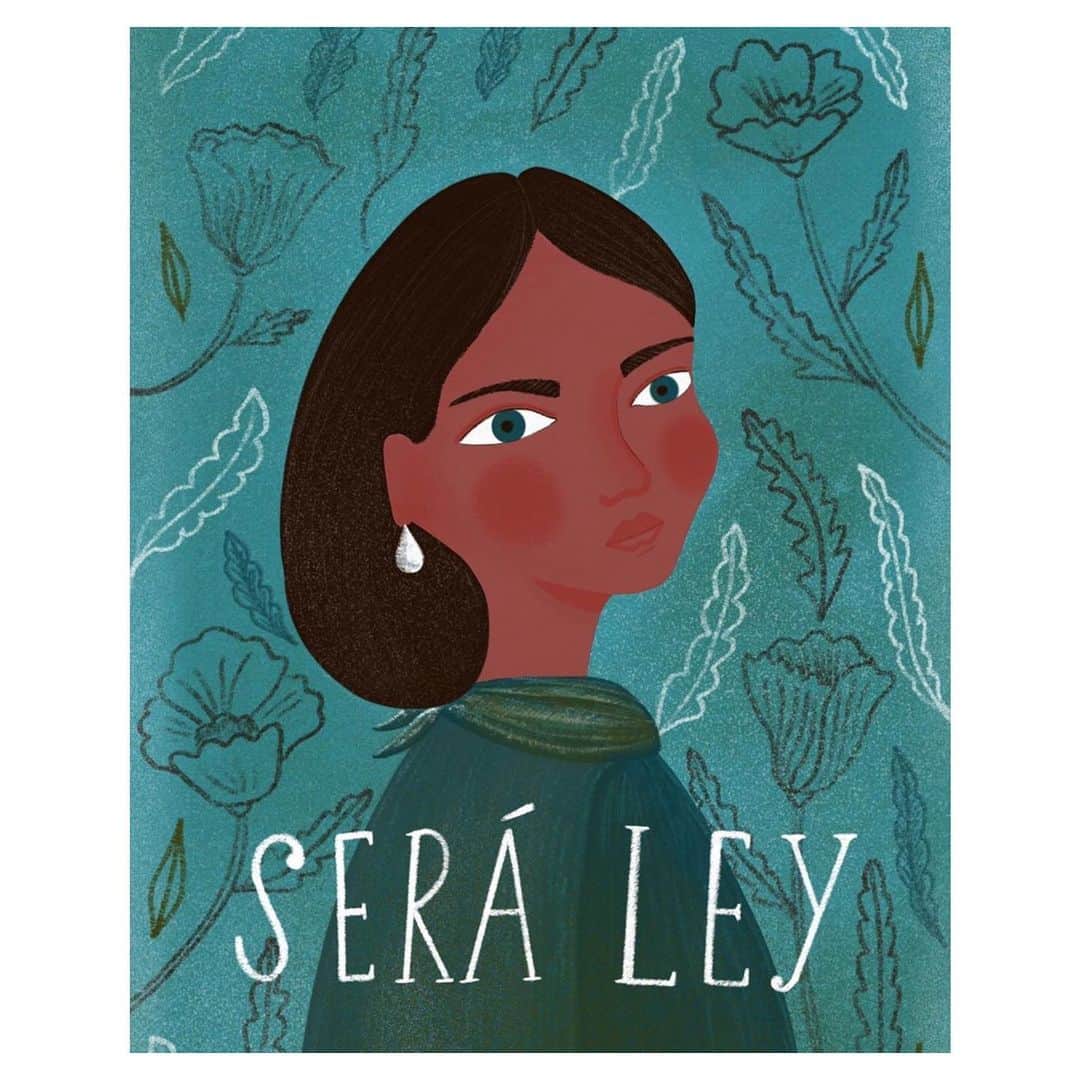 ナタリア・コルドバ・バックリーのインスタグラム：「El aborto libre y seguro SERÁ LEY ... aquí, en argentina y en el resto del mundo mientras continuemos cultivando esta poderosa unión entre mujeres. La lucha por nuestros derechos jamás se abandonará. Gracias a nuestras hermanas argentinas por esta luz e inspiración.  Dibujo por la maravillosa @erederbez ・・・ Será ley 💚 Las argentinas me inspiraron ayer en la noche a hacer esta ilustración (también Vermeer me inspiró). El #aborto libre y seguro es un tema de justicia social. #seráley」