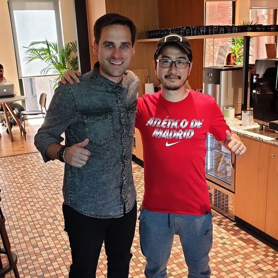 大川佑のインスタグラム：「Goalスペインで活躍するレアル・マドリー番記者のアルベルト。この決勝に向けて明日もいくつか取材が入ってるようです。 🏆#UCL決勝 🆚#トッテナム×#リヴァプール 📆6/2(日) ⏰4:00  #UEFAチャンピオンズリーグ #DAZN で完全独占配信」