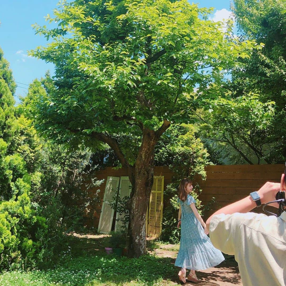 美香さんのインスタグラム写真 - (美香Instagram)「キモチイイ🌱☘🌿🍀🍃 💗💗💗💗💗💗💗 #くるくる」5月30日 15時14分 - mikaofficial99