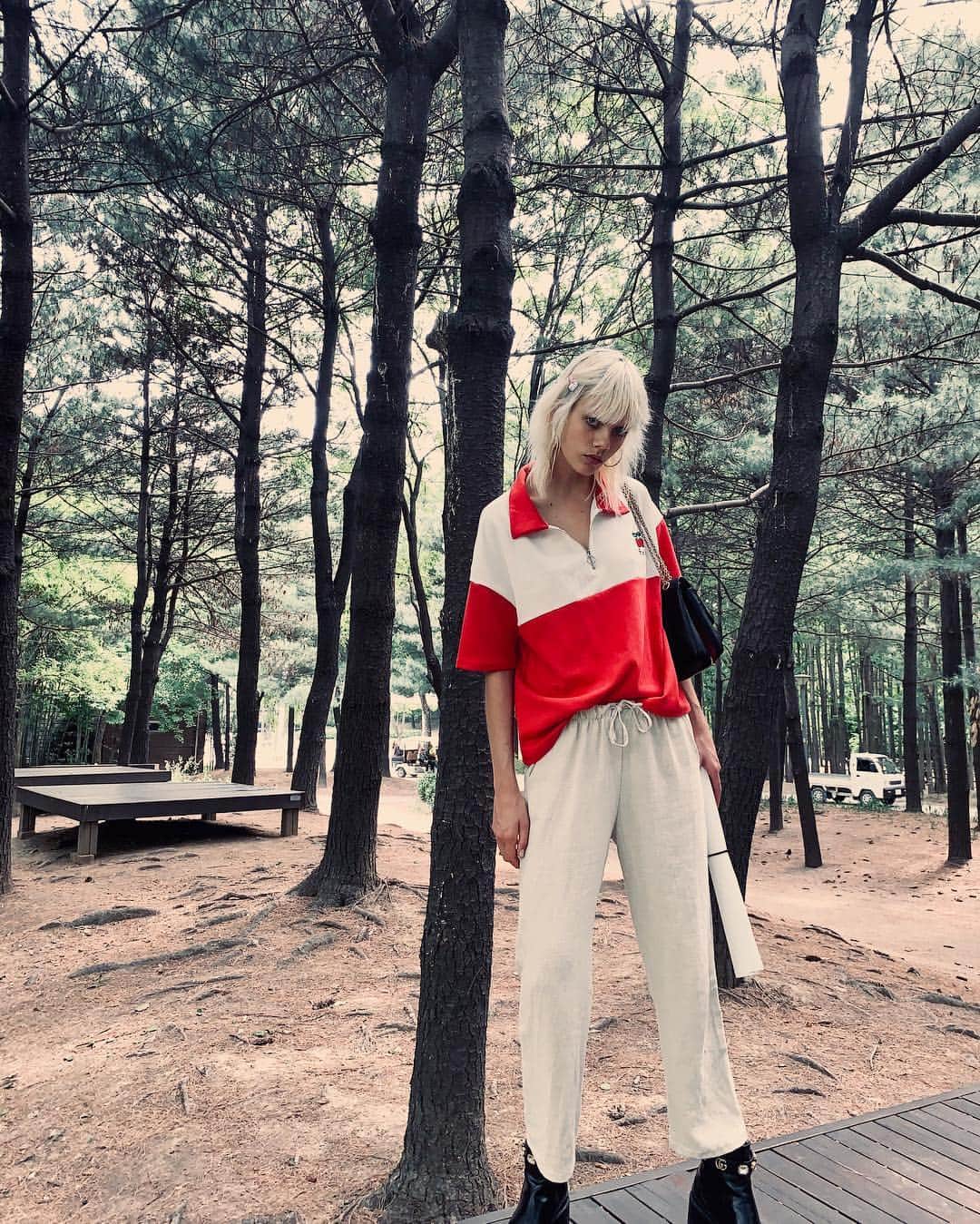 マリヤン・ジョンクマンのインスタグラム：「SEOUL FOREST 🐻🌲」