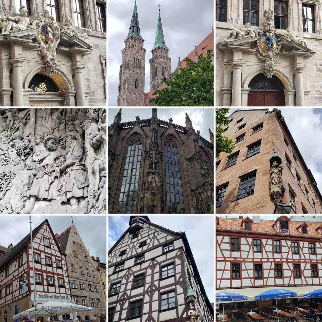 ピーターさんのインスタグラム写真 - (ピーターInstagram)「今日はニュルンべルグの市街を歩きました‼️ ガイドさんの話を聞きながらですが、 ドイツの歴史は、重いです。　 #ピーター #池畑慎之介 #ドイツ #ニュルンベルグ #ドナウ運河 #ロングバケーション #ヨーロッパ一人旅」5月30日 8時14分 - oziba1952