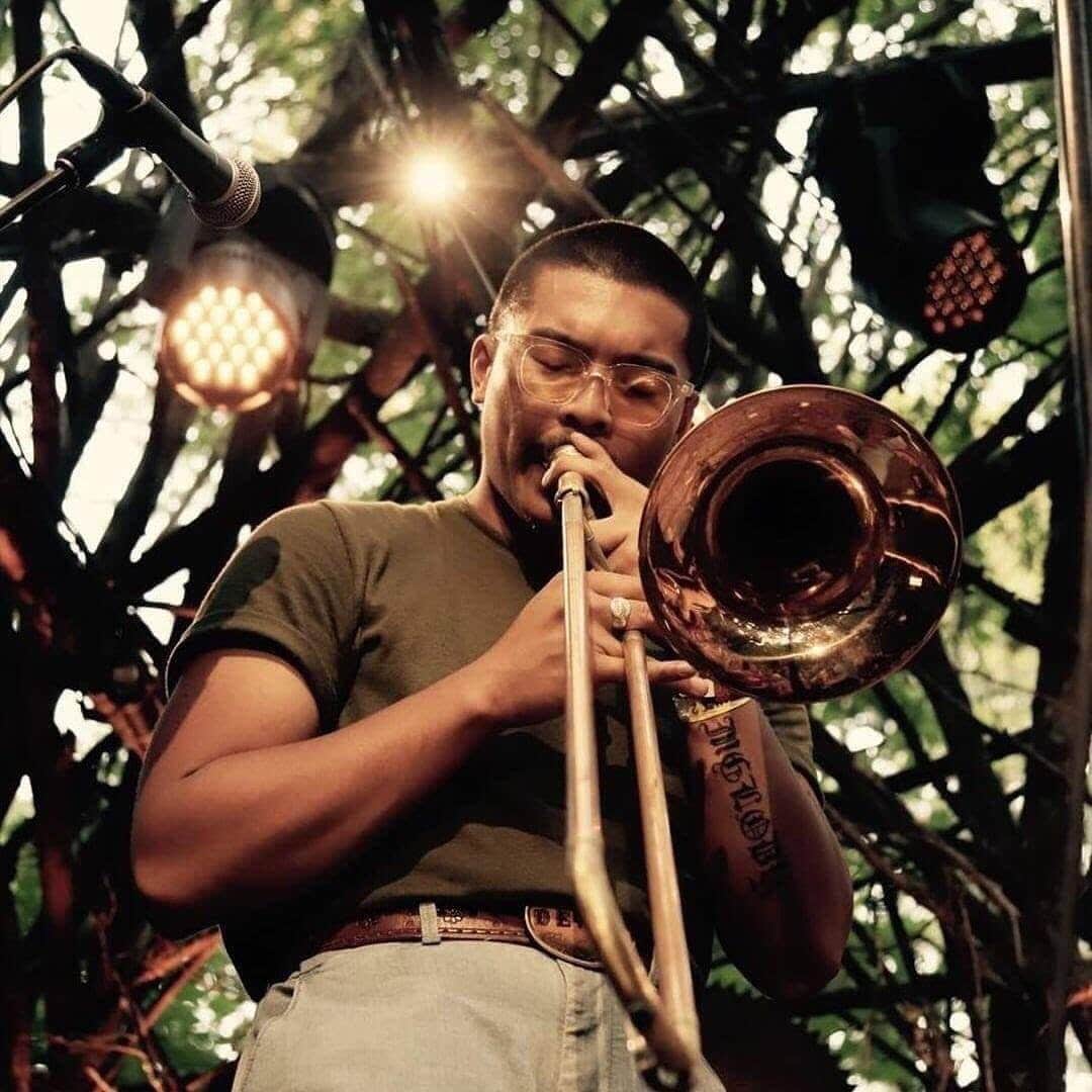 The GRAMMYsさんのインスタグラム写真 - (The GRAMMYsInstagram)「"With this album we are trying to voice the fact that we are here and we are not only creative artists, but that we hold PhDs, we speak multiple languages." #Portland #trombonist and DREAMer Denzel Mendoza has overcome many obstacles to live his dream as a musician. He joined us to discuss his feature on the GRAMMY-winning #jazz album, 'American Dreamers: Voices of Hope, Music of Freedom' his unique journey, and how we can embrace our differences through #music 🎶❤️」5月30日 9時05分 - recordingacademy