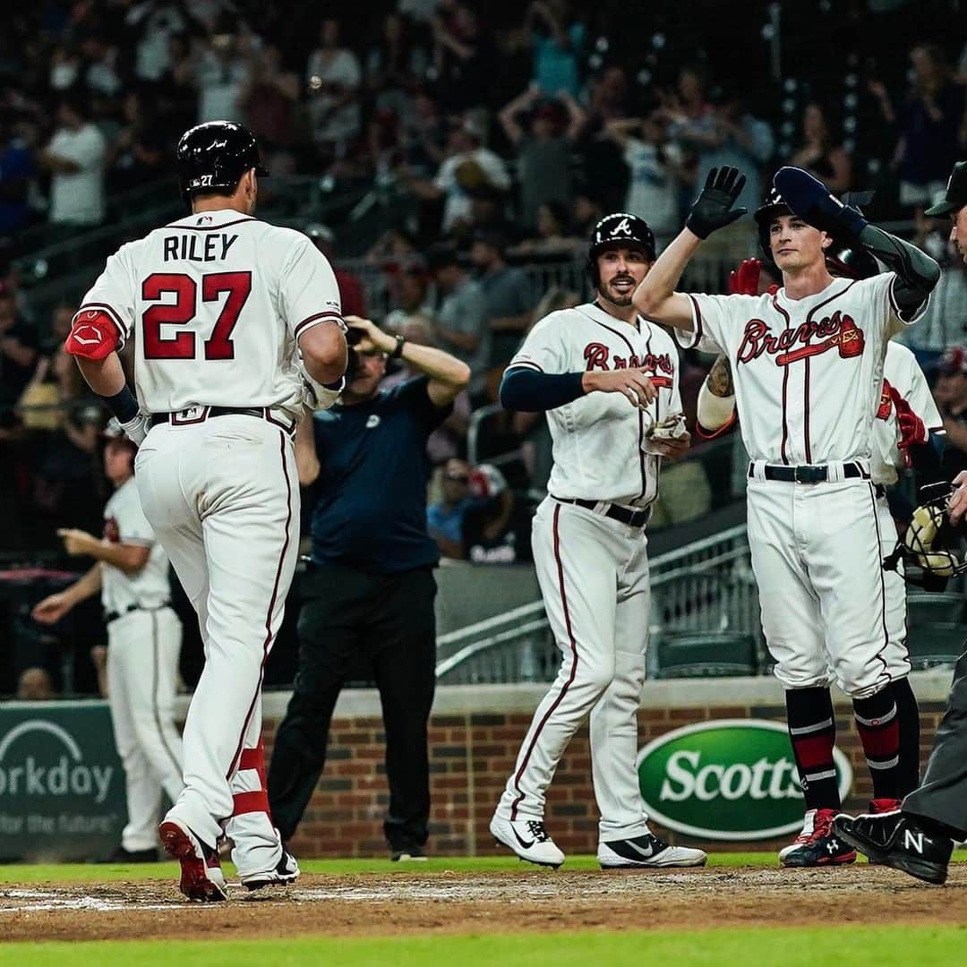 アトランタ・ブレーブスさんのインスタグラム写真 - (アトランタ・ブレーブスInstagram)「🚨AUSTIN RILEY GRAND SLAM ALERT🚨」5月30日 11時10分 - braves