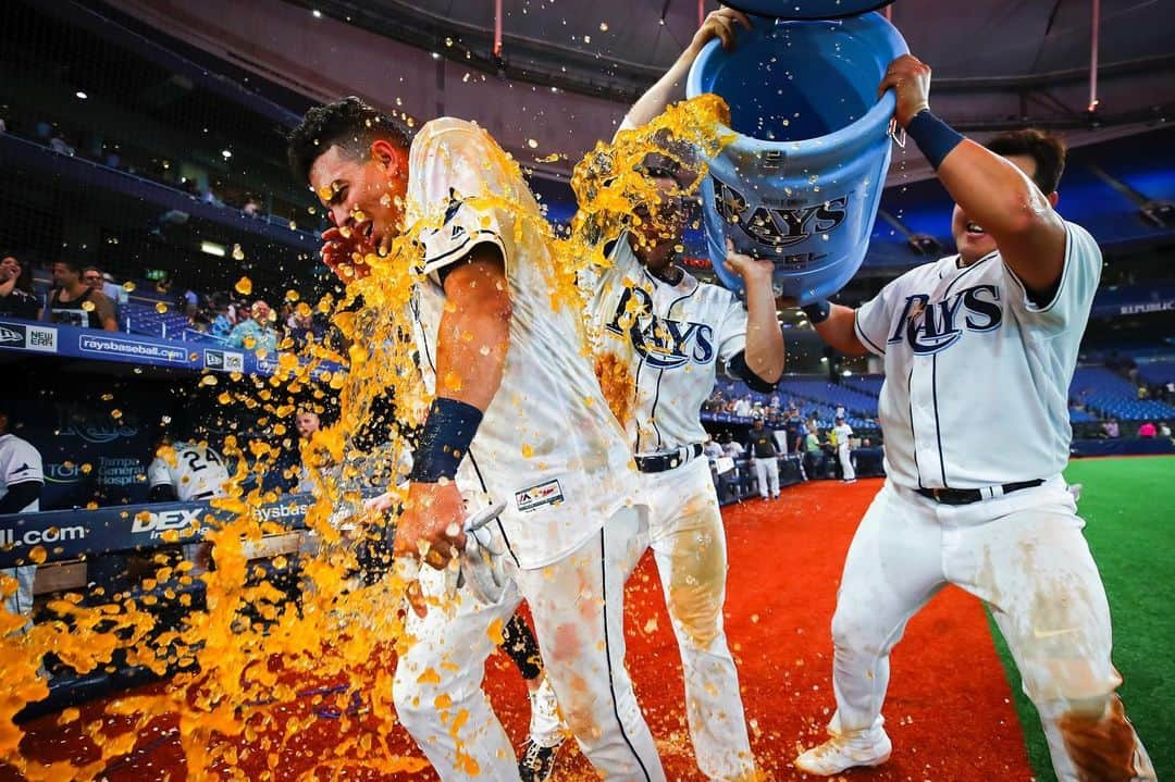 タンパベイ・レイズさんのインスタグラム写真 - (タンパベイ・レイズInstagram)「Wet Willy!」5月30日 12時28分 - raysbaseball