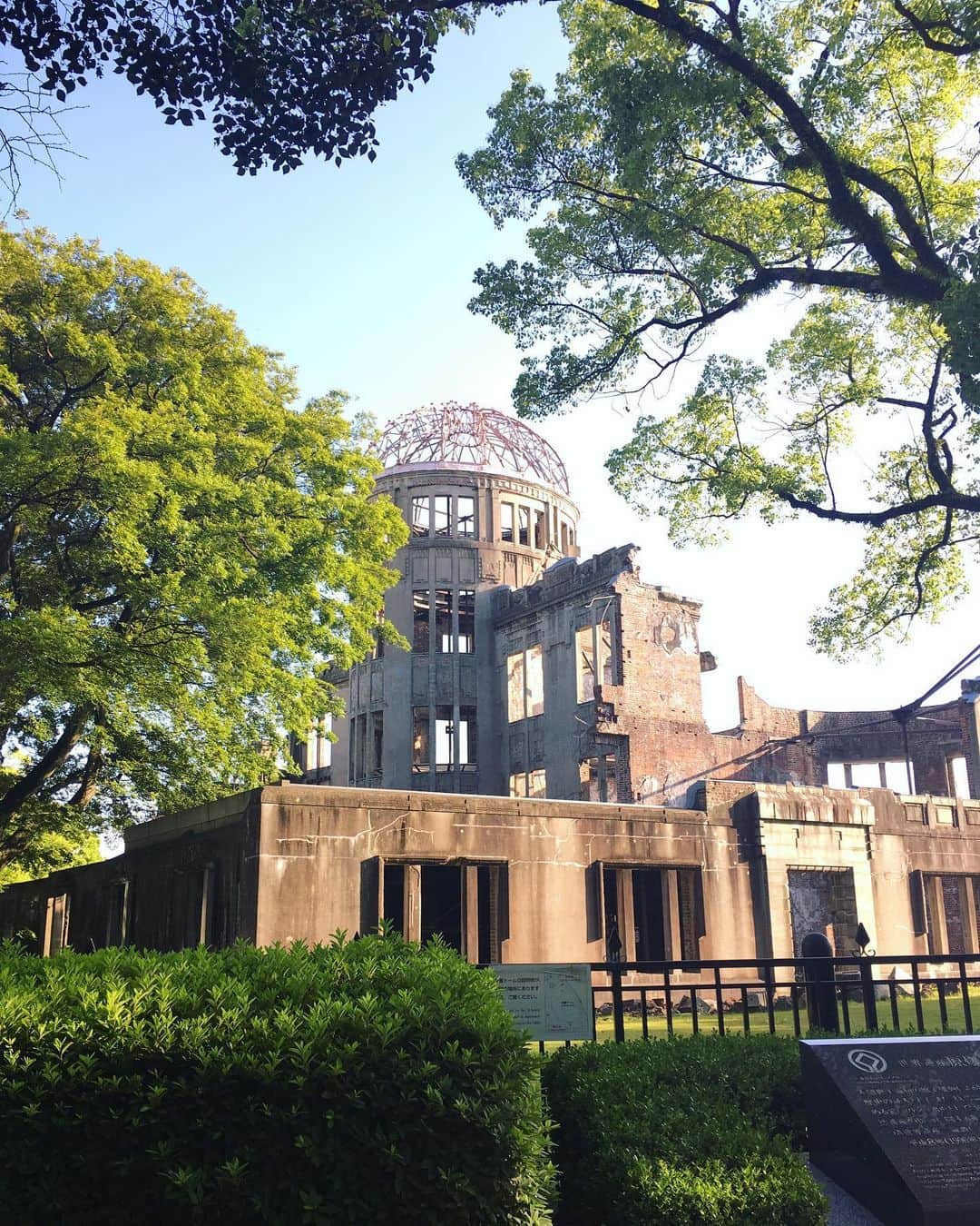 のインスタグラム：「Hiroshima  #hiroshima #広島 #原爆ドーム #hiroshimapeacememorial」