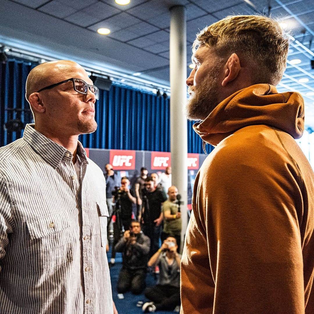 UFCさんのインスタグラム写真 - (UFCInstagram)「Face-to-face! Our #UFCStockholm main event is locked in.」5月31日 0時13分 - ufc