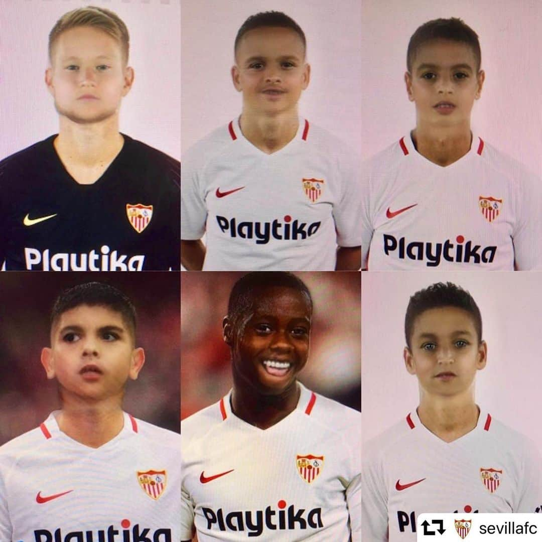 LFPさんのインスタグラム写真 - (LFPInstagram)「Can you guess who they are? 😂 • #SevillaFC #GuessWho #BabyFilter #BabyFaceFilter #LaLigaSantander #LaLiga」5月31日 0時31分 - laliga